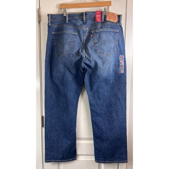 Levi's Men's 559 Relaxed Straight Jeans Stretch Cotton Size 40 x 32 - NWT! - Picture 2 of 9